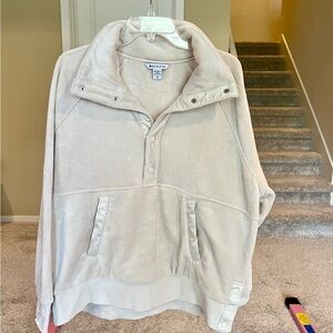 Athleta fuzzy sweatshirt